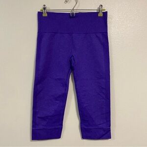 Lululemon Leggings Women’s Size 8 Purple Crop high rise Leggings